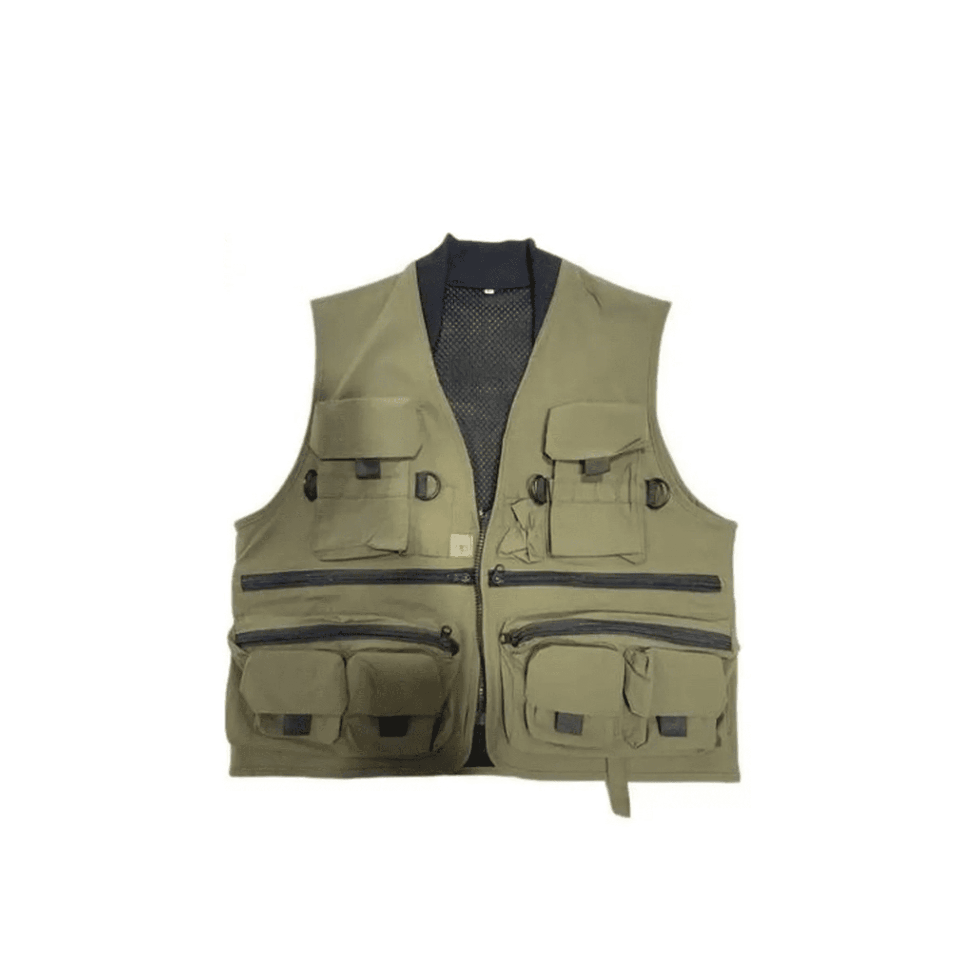 Genérico - Chaqueta Geólogo Camping Multi Bolsillos Pesca Talla Xxxl, Verde