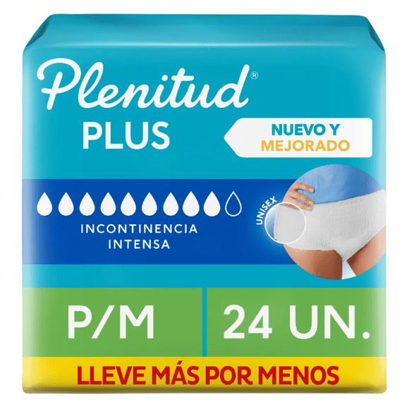 Ropa Interior Desechable Protect Plus P/M, 24 unidades