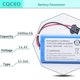 thumbnail image 2 of Batería CQCEO 850T 14,4 V 3400 mAh para aspiradora robot, 2 of 6