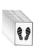thumbnail image 4 of 25x almohadillas para pies de coche desechables fáciles de instalar papel de protección impermeable almohadillas para pies de vehículo fácil de llevar, 4 of 5