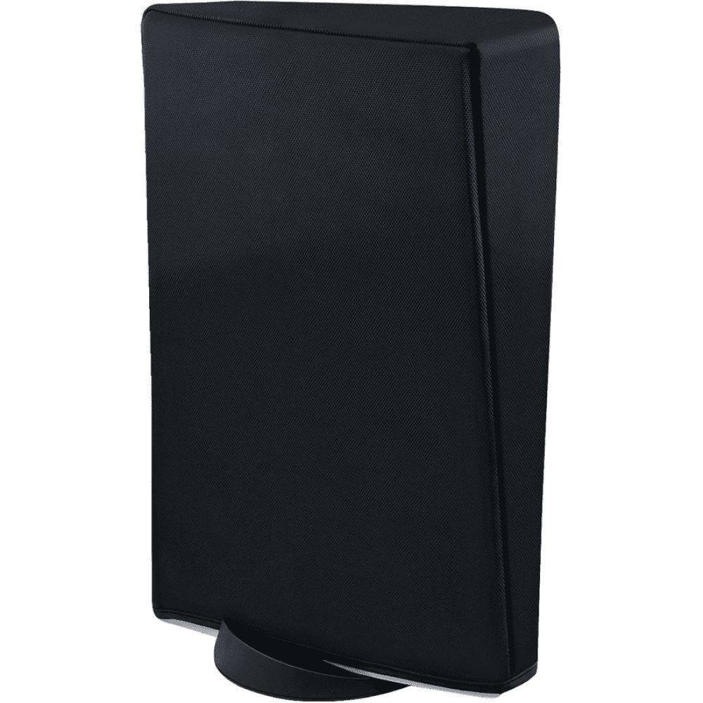 Genérico - Funda Protectora Contra El Polvo Para Ps5, Funda Protectora Impermeable Antiarañazos Con Corte De Precisión Para La Consola Playstation 5 Digital Edition Y Ultra Hd Edition-negro