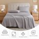 thumbnail image 4 of Juego de sábanas Sleep Philosophy True North, algodón, franela, completo, 4 of 9