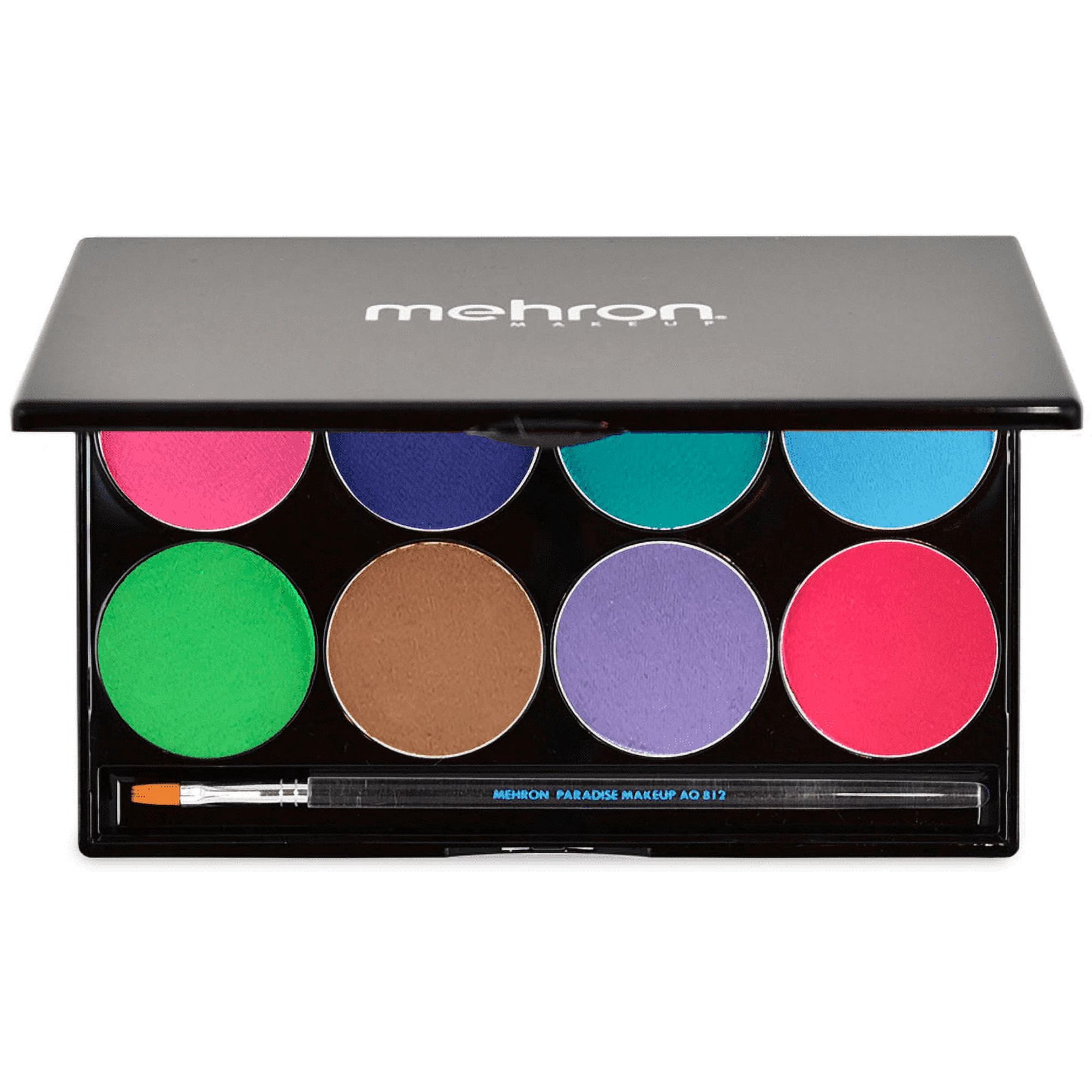 Paleta De Maquillaje Mehron Paradise Aq 8 Color Pastel