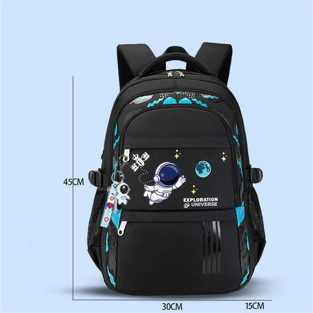 Large Capacity School Bag For Students Astronaut Backpack For Boys Girls Teens Waterproof Lightweight Breathable Shoulder Bags