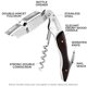 thumbnail image 2 of Sacacorchos Wine Opener W WineOp Professional con doble bisagra, 2 of 6