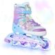 thumbnail image 1 of Patines En Línea Morados Con Luces Para Niños De 4 A 7 Años, 1 of 8