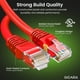 thumbnail image 2 of Cable Ethernet GearIt Cat 6 (paquete de 5, 3 m), 10 Gbps RJ45, rojo, 2 of 8
