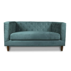 Latam Home - Sofá Brescia 2C Tela Velvet Vivian Verde