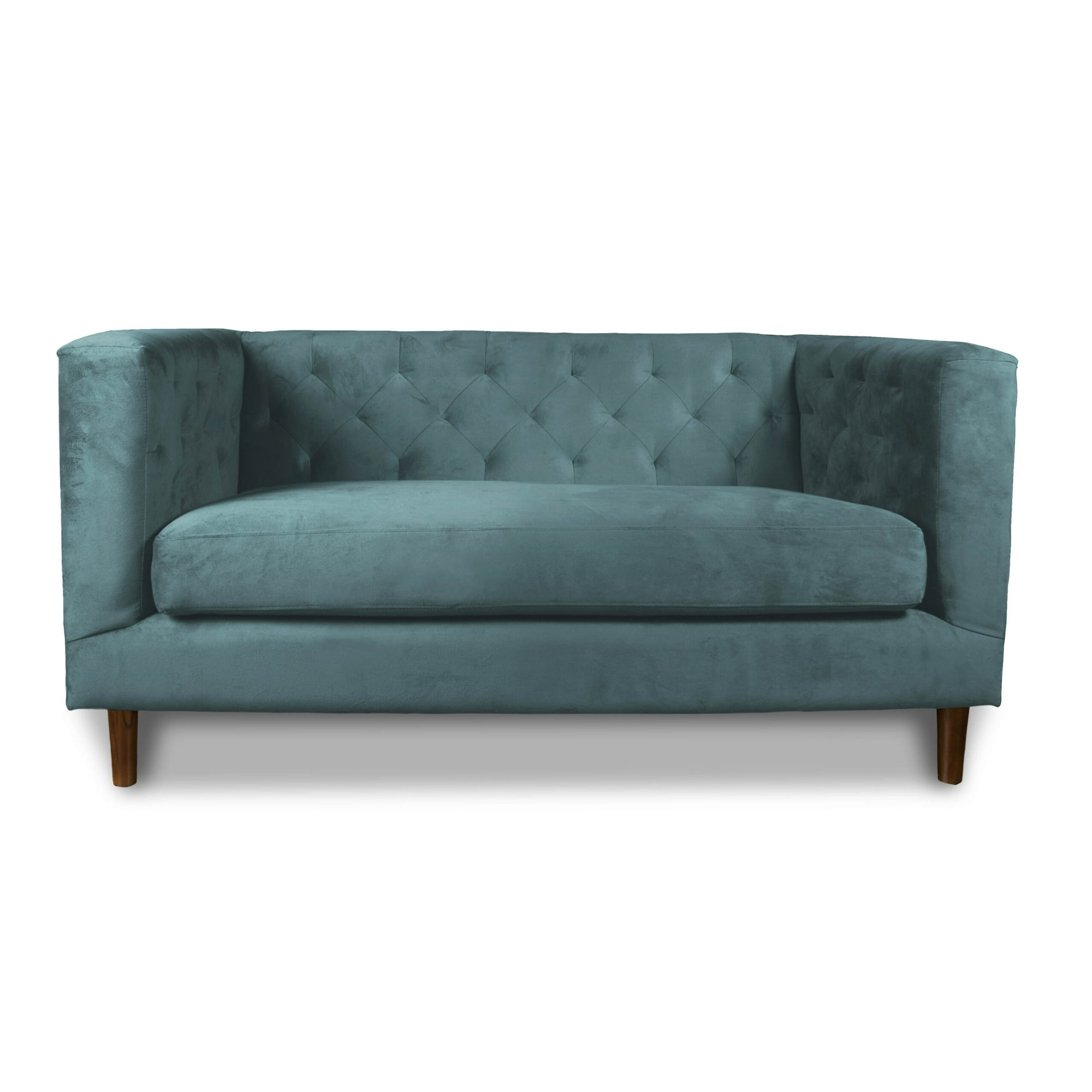 Latam Home - Sofá Brescia 2c Tela Velvet Vivian Verde