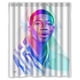 thumbnail image 1 of Cortina de ducha con estampado de Giannis Antetokounmpo, juego de cortinas de baño con ganchos, tamaño 60 x 72 pulgadas, 1 of 3