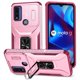 thumbnail image 1 of Funda Armada para Motorola Moto G Power 2022 con Tapa Deslizante y Soporte Magnético Giratorio Rosa, 1 of 5