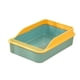 thumbnail image 3 of Caja De Arena Para Gatos Bandeja De Arena Para Mascotas Con Parte Superior Abierta Para Gatos De Interior Animales Peque?os Viajes Verde L, 3 of 5
