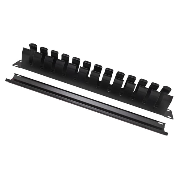 Cable Server Rack Escritorio Cable Organizador Oficinas Cable Organizador Para 1U 19 Pulgadas