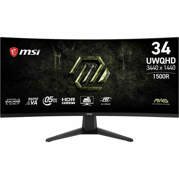 Msi Mag 346Cqdf E20 Negro