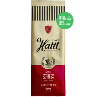 Café Molido Mezcla Express Bolsa 250 Gr Haiti