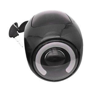 Ioensy - Kit De Montaje De Faros Para Bicicleta Eléctrica, 48-60V, Faro Para Bicicleta Eléctrica De Fácil Montaje, Color Negro