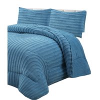 Todo Para El Hogar - Cubrecama Grueso Para Invierno King - Super King Celeste