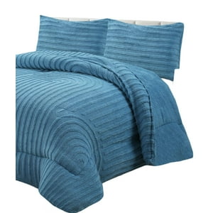 Todo Para El Hogar - Cobertor Grueso Para Invierno King - Super King Celeste