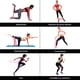 thumbnail image 5 of Set De Bandas Elásticas De Entrenamiento Fitness Rosa, 5 of 6