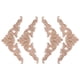 thumbnail image 4 of Apliques De Madera Tallada Para Puerta, Adornos Ornamentales Para Muebles, 12x12CM, 4 Uds., 4 of 5