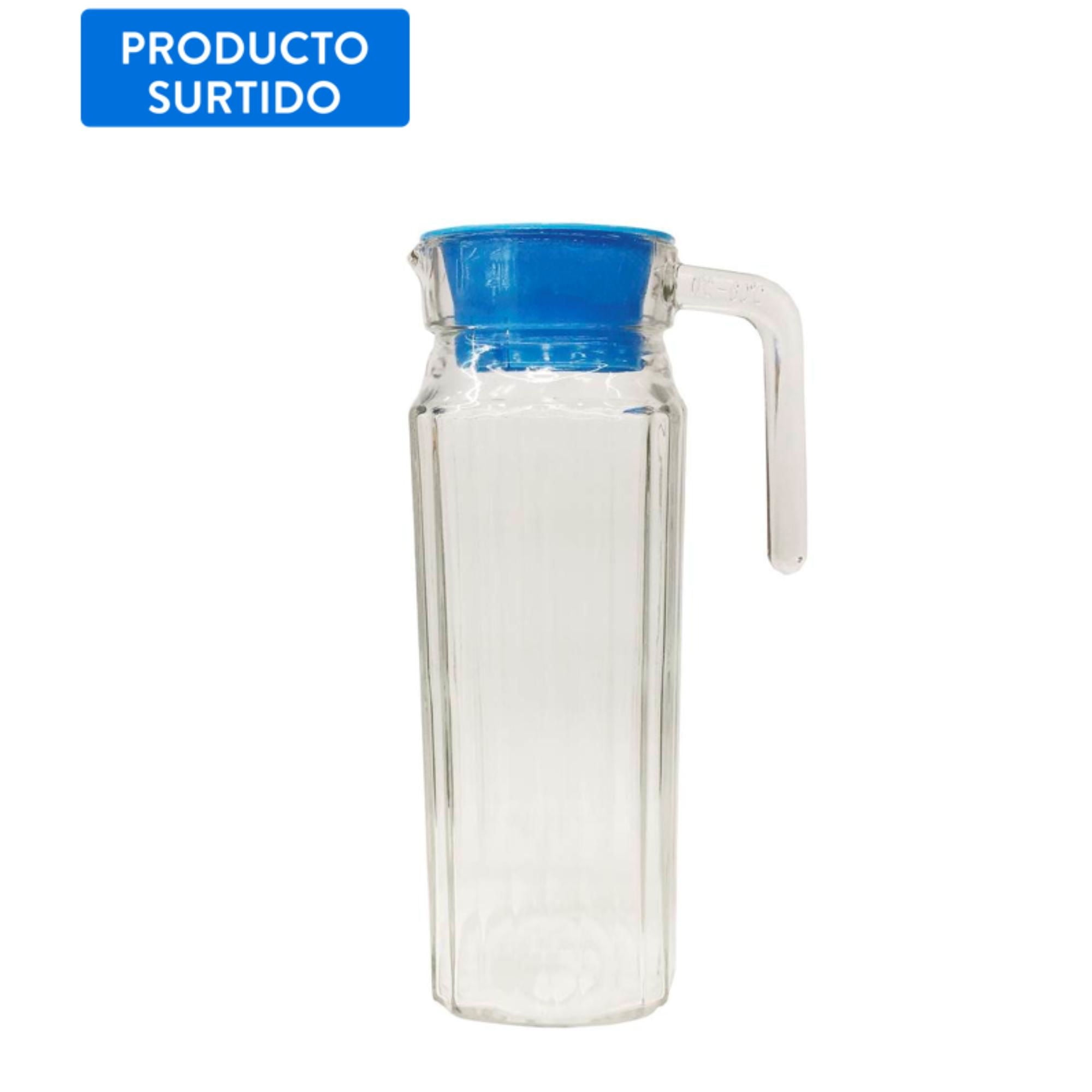 Jarra Agua Cuadrada Con Tapa 1.8l Transparente 1 Pieza 1 Un Haus