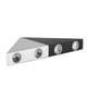 thumbnail image 3 of Lámpara de pared LED triangular de 5 W CA 85-265 V, ideal para el hogar, el dormitorio, el bar o la cafetería., 3 of 8
