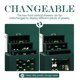 thumbnail image 3 of Organizador de joyas Homde 29 × 22 × 14 cm con 22 ganchos y ventana, 3 of 9