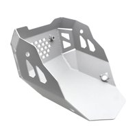 Magideal - Motor De Motocicleta Chasis Guard Motor Guardia Piezas De Repuesto De Repuesto Cubierta De Reemplazo De Protección Placa De Protección Del Motor De Blanco