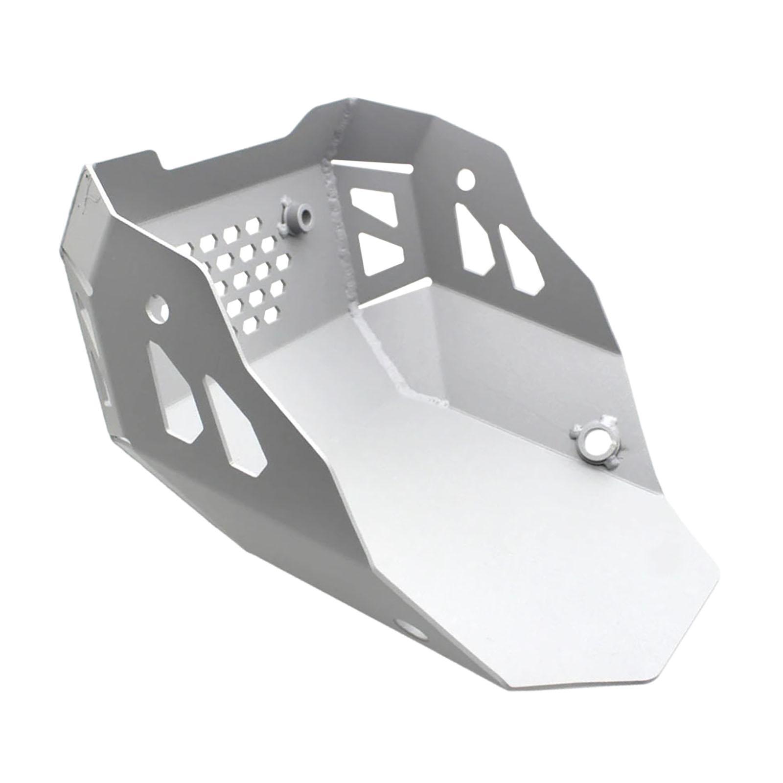 Magideal - Motor De Motocicleta Chasis Guard Motor Guardia Piezas De Repuesto De Repuesto Cubierta De Reemplazo De Protección Placa De Protección Del Motor De Blanco