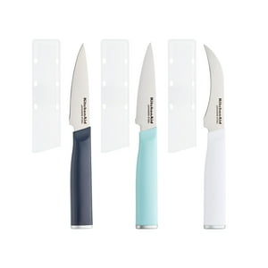 Juego De Cuchillos Kitchenaid Paring De Acero Inoxidable Con Alto Contenido De Carbono, 3 Piezas