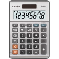 Casio Ms-80B Calculadora De Escritorio Con Función Estándar, Negro