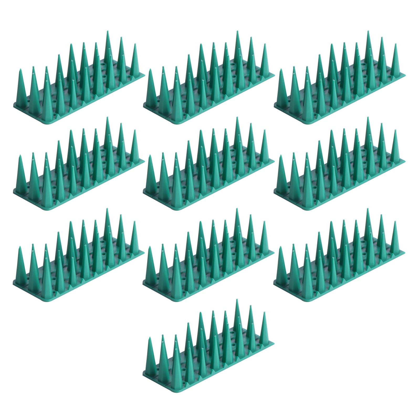 Ioensy - Picos Antiaves Para Disuadir A Los Pájaros, Picos De Pared, Espinas De Pájaros Para Jardín, Exteriores, 10 Uds.