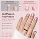 thumbnail image 5 of Uñas postizas Beetles Gel Polish rosa con efecto ojo de gato - 32 piezas, 5 of 8