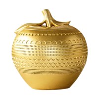Bothyi - Estatuilla De Manzana, Arte De Regalo, Escultura Moderna Para Dormitorio, Escritorio, Decoración Del Hogar, Dorado