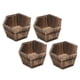 thumbnail image 4 of 4x Cubo Maceta Macetero Barril Patio Jardín Al Aire Libre, 4 of 5