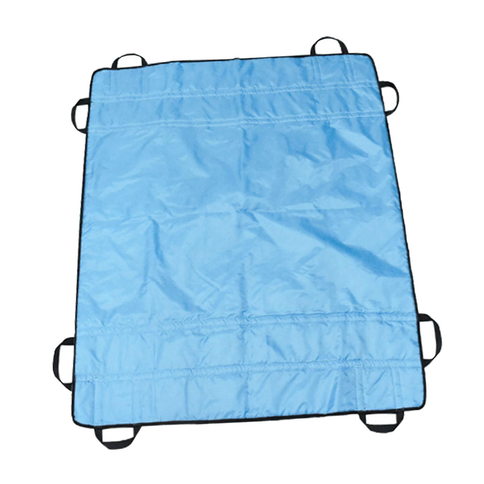 Ioensy - Cojín De Cama De Posicionamiento Con Asas, Protección Del Colchón Para Girar Y Levantar, Color Azul