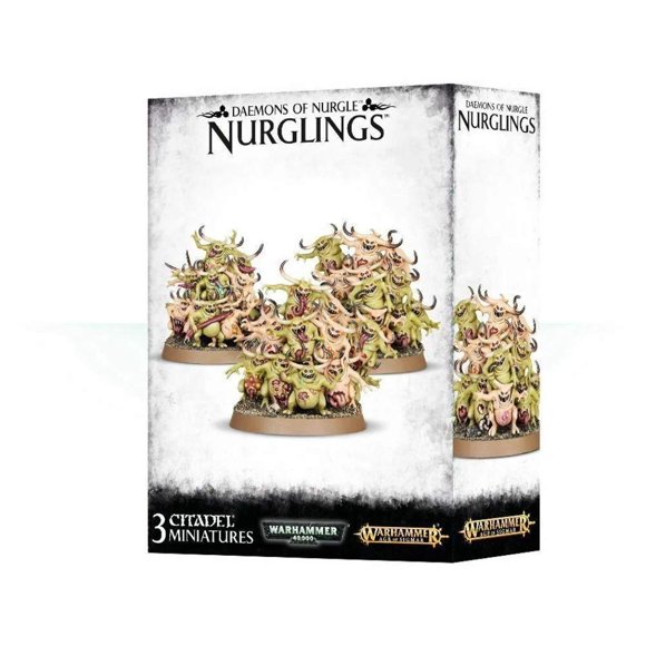 Kit de plástico Games Workshop Daemons of Nurgle Nurglings