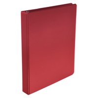 Binder School Smart - Anillo Redondo De Polipropileno (2,54 Cm), Color Rojo