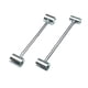 thumbnail image 1 of Herramienta De Ajuste De Bisagra De Puerta De 2 Piezas Llave Ajustable De Espacio De Bisagra De Metal Resistente, 1 of 5