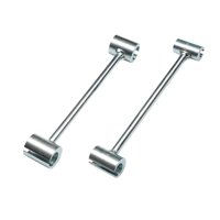 Bothyi - Herramienta De Ajuste De Bisagra De Puerta De 2 Piezas Llave Ajustable De Espacio De Bisagra De Metal Resistente