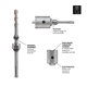 thumbnail image 2 of Core Bit Bosch T3916SC SDS-Plus Speedcore para pared delgada, 6,8 cm, 2 of 8