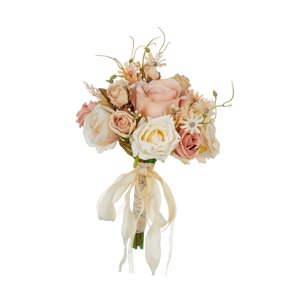Magideal - Ramo De Novia Para Boda, Decoración De Ramo De Boda, Adornos Para Centros De Mesa, Ramo De Flores Artificiales Para Fiesta, Día De San Valentín