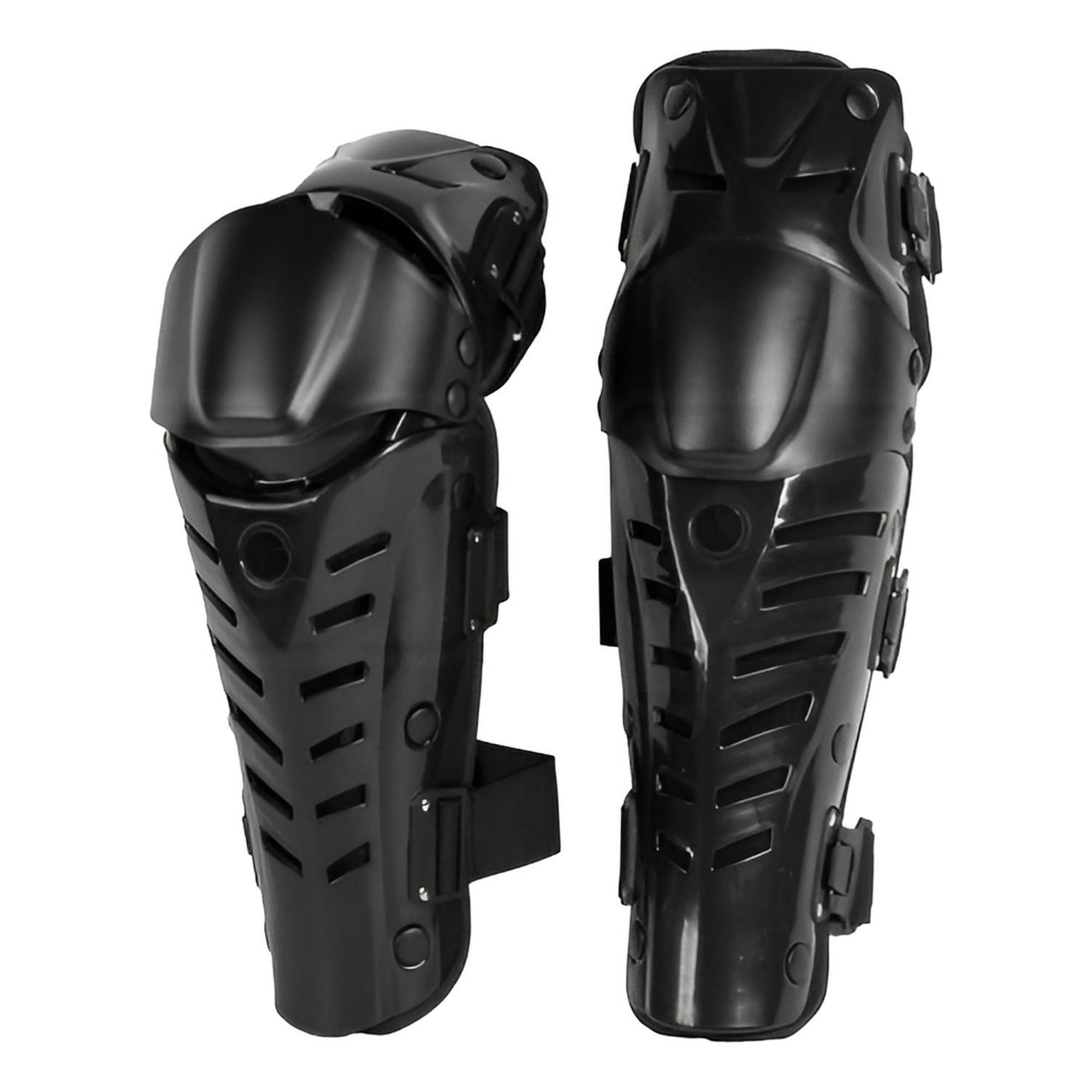 Genérico - Set Rodilleras Probiker Articuladas Alto Impacto Unisex Negro Único