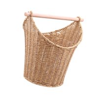 Bothyi - Cesta De Almacenamiento De Toallas De Papel Tejida A Mano Moderna Para Sala De Estar De Estilo Rústico Y Oficina