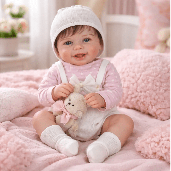 Bebe Silicona Resborn 48 Cm Niña