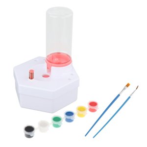 Magideal - Limpiador De Brochas De Pintura, Taza De Enjuague, Enjuagadores De Brochas De Reciclaje De Agua Para Pintura Acrílica, Pintura Al Óleo, Pinceles Para Rosa 2Brush 6 Pinturas