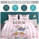 thumbnail image 5 of Daisy Duck Print Bedding Set Pattern Duvet Cove Set 3 Pieces 1 Quilt Cover And 2 Pillowcases for Women Men Teens, 5 of 5