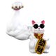 thumbnail image 1 of Gato De La Suerte Chino Que Agita El Brazo Buena Suerte Feng Shui Decoración Interior De La Puerta Del Hogar Robo Blanco, 1 of 3