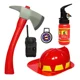 thumbnail image 3 of Disfraz De Bombero Para Niños Con Casco, 3 of 3