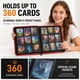 thumbnail image 2 of Portacartas Coolbyl 360 ranuras rojo para TCG y cartas deportivas, 2 of 7
